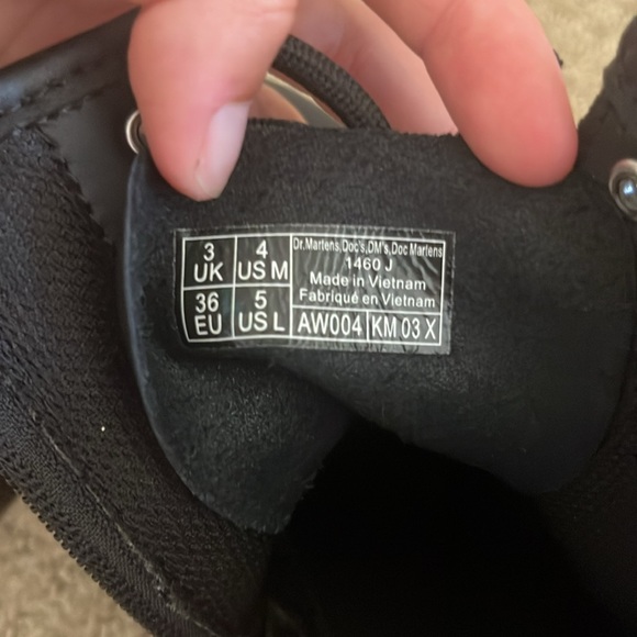 Dr. Martens Leather Lace Up Boots - Picture 6 of 7